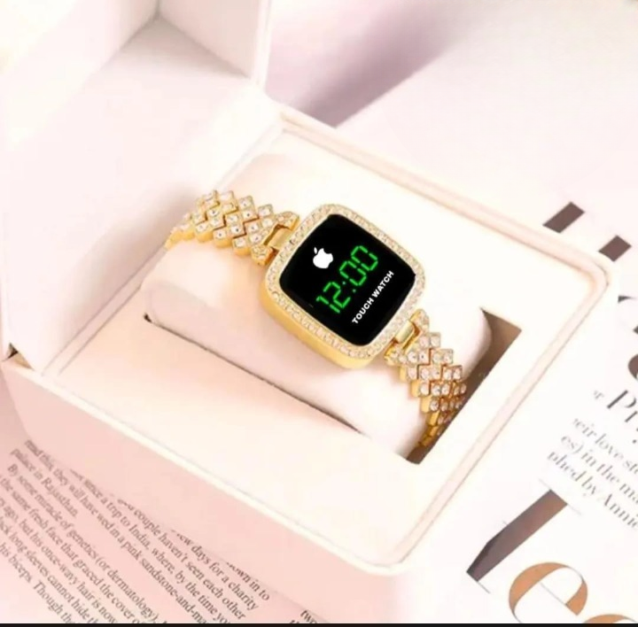 Chic Women’s Digital Display Watch with Elegant Bracelet Strap – Stylish &amp; Comfortable,